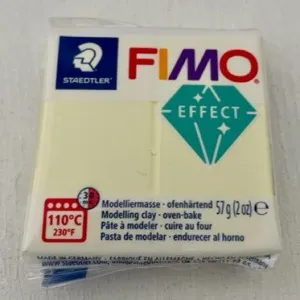 FIMO Effect Polymer Clay 57G Block Vanilla (105)