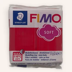 FIMO Soft Polymer Clay 57G Block Indian Red (24)