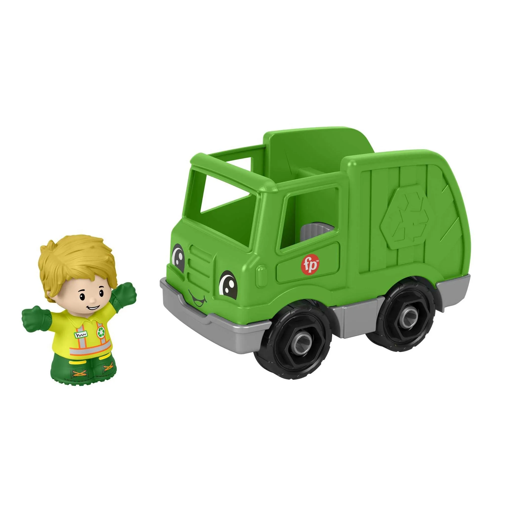 Fisher-Price Little People Transports Recycle Truck