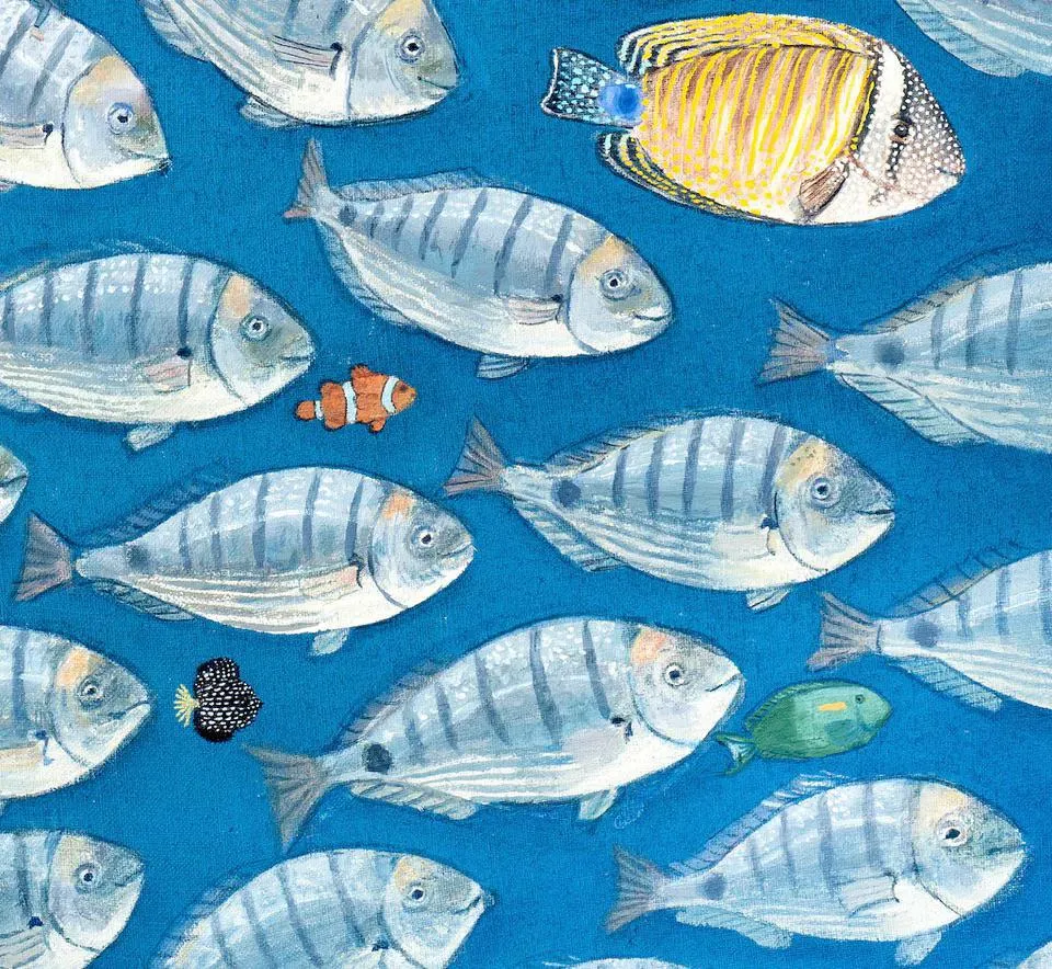 Fishies Wood Jigsaw Puzzle