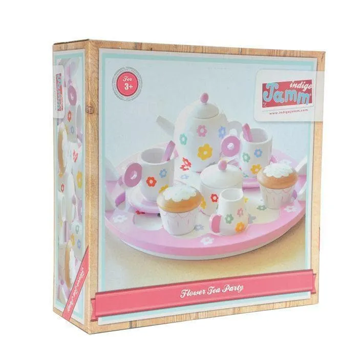 Flower Tea Party Set by Indigo Jamm