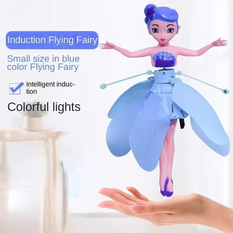 Flying Fairy Dolls for Girls Flying Doll Remote Control Helicopter Doll Dolls for Girls Girls Toys Flying Toys Girls Gift Flying Toys for Kids Princess (1 Pcs Multicolor)