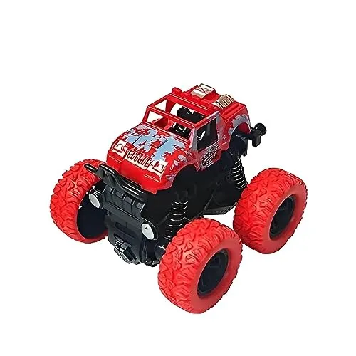 GRAPHENE® Monster Truck Toys for Kids Friction Powered Monster Truck Car Toy for Baby Push & Go Toys 4wd Monster Truck for Boys & Girls Multi Color (Pack of 1)