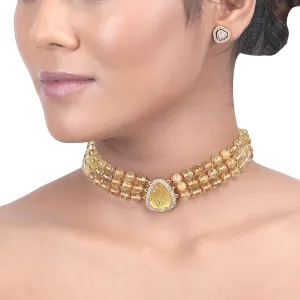 GULUBAND Zia ZIRCON choker set