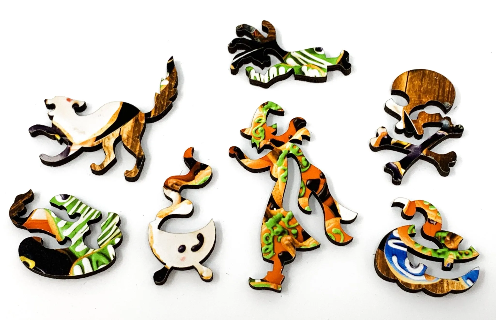 Halloween Cookies (47 Piece Mini Halloween Wooden Jigsaw Puzzle)