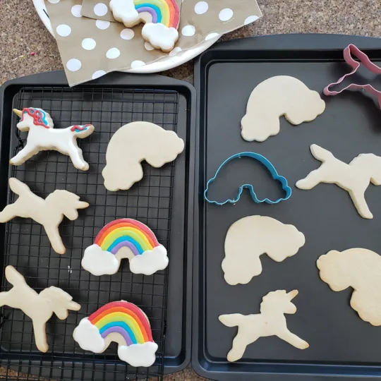 Handstand Kitchen | Rainbows & Unicorns Cookie Cutter 10 Piece Boxed Set