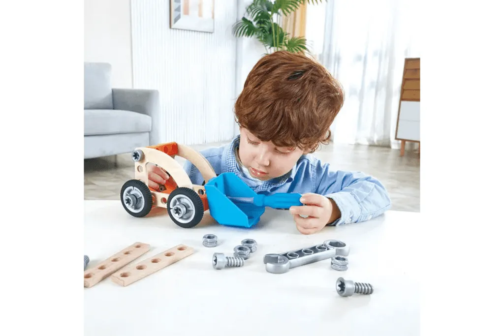 Hape Build 'N' Drive Car Set