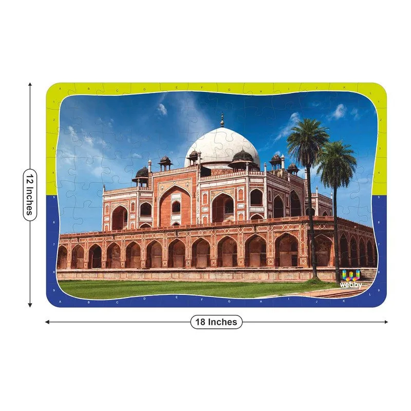 Humayun's Tomb Wooden Jigsaw Puzzle, 108 Pieces