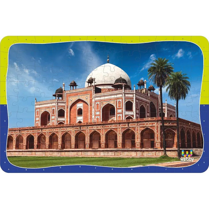 Humayun's Tomb Wooden Jigsaw Puzzle, 108 Pieces