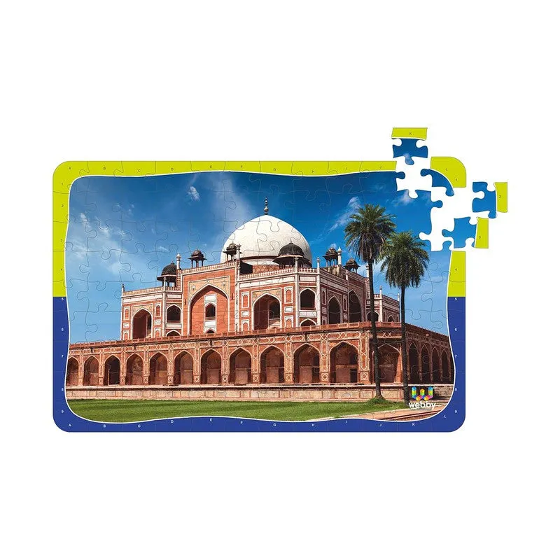 Humayun's Tomb Wooden Jigsaw Puzzle, 108 Pieces