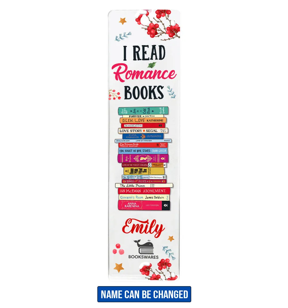 I Read Romance Books Book Lovers Gift CBM132