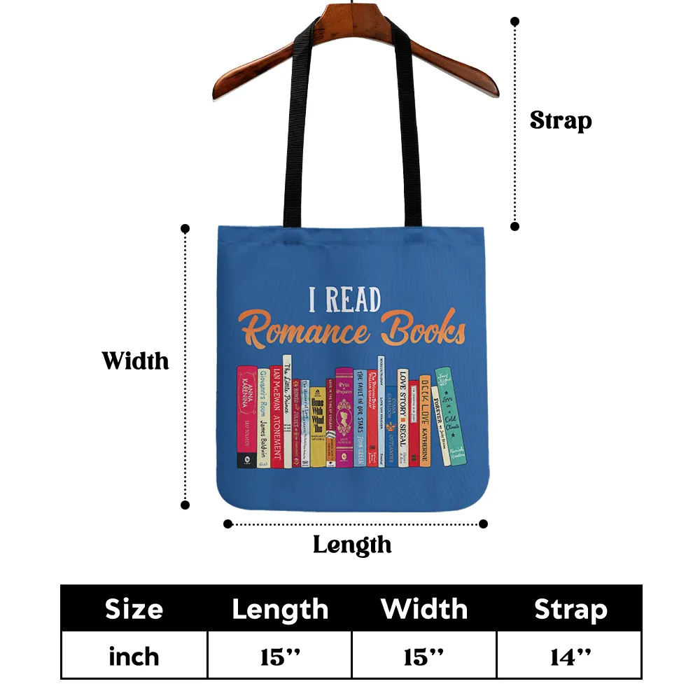 I Read Romance Books Book Lovers Gift TBF310