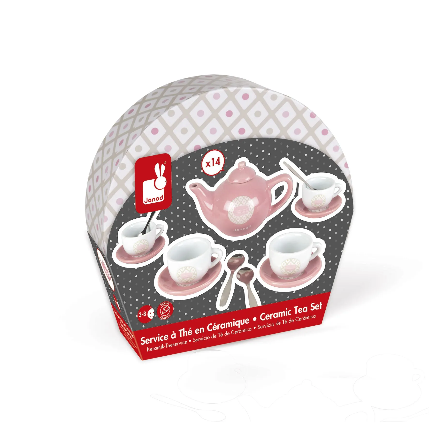 Janod Macaron Tea Set