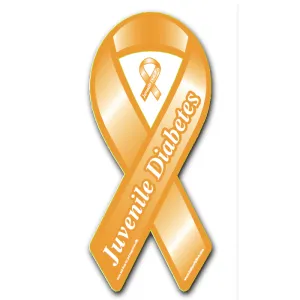 Juvenile Diabetes Awareness Orange Ribbon