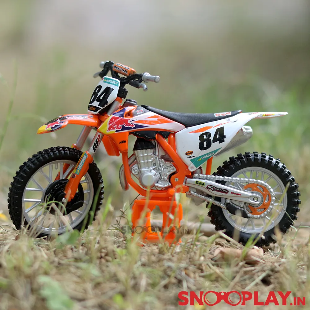 KTM 450 SX-F Factory Edition 2018 Diecast Bike Scale Model (1:18 Scale)