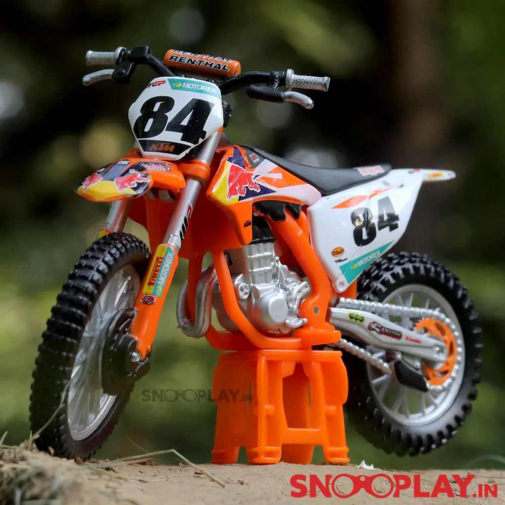 KTM 450 SX-F Factory Edition 2018 Diecast Bike Scale Model (1:18 Scale)