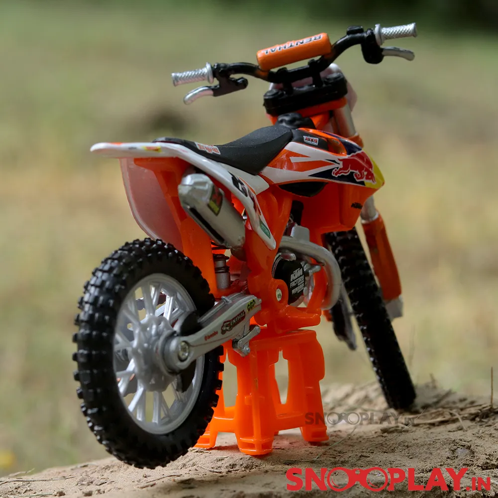 KTM 450 SX-F Factory Edition 2018 Diecast Bike Scale Model (1:18 Scale)