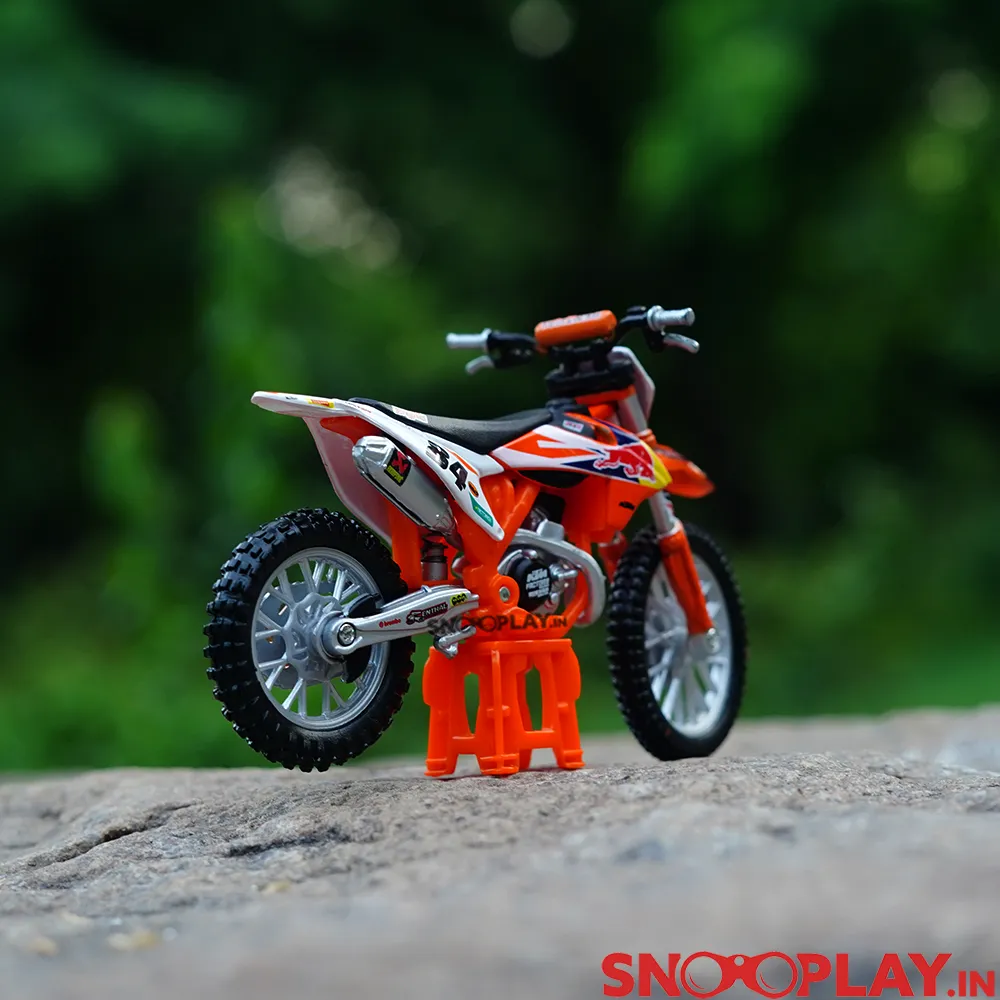 KTM 450 SX-F Factory Edition 2018 Diecast Bike Scale Model (1:18 Scale)