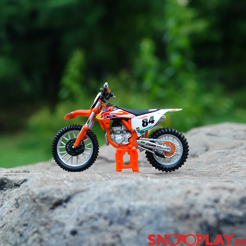 KTM 450 SX-F Factory Edition 2018 Diecast Bike Scale Model (1:18 Scale)