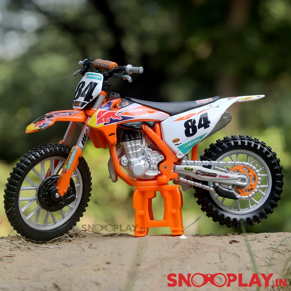 KTM 450 SX-F Factory Edition 2018 Diecast Bike Scale Model (1:18 Scale)