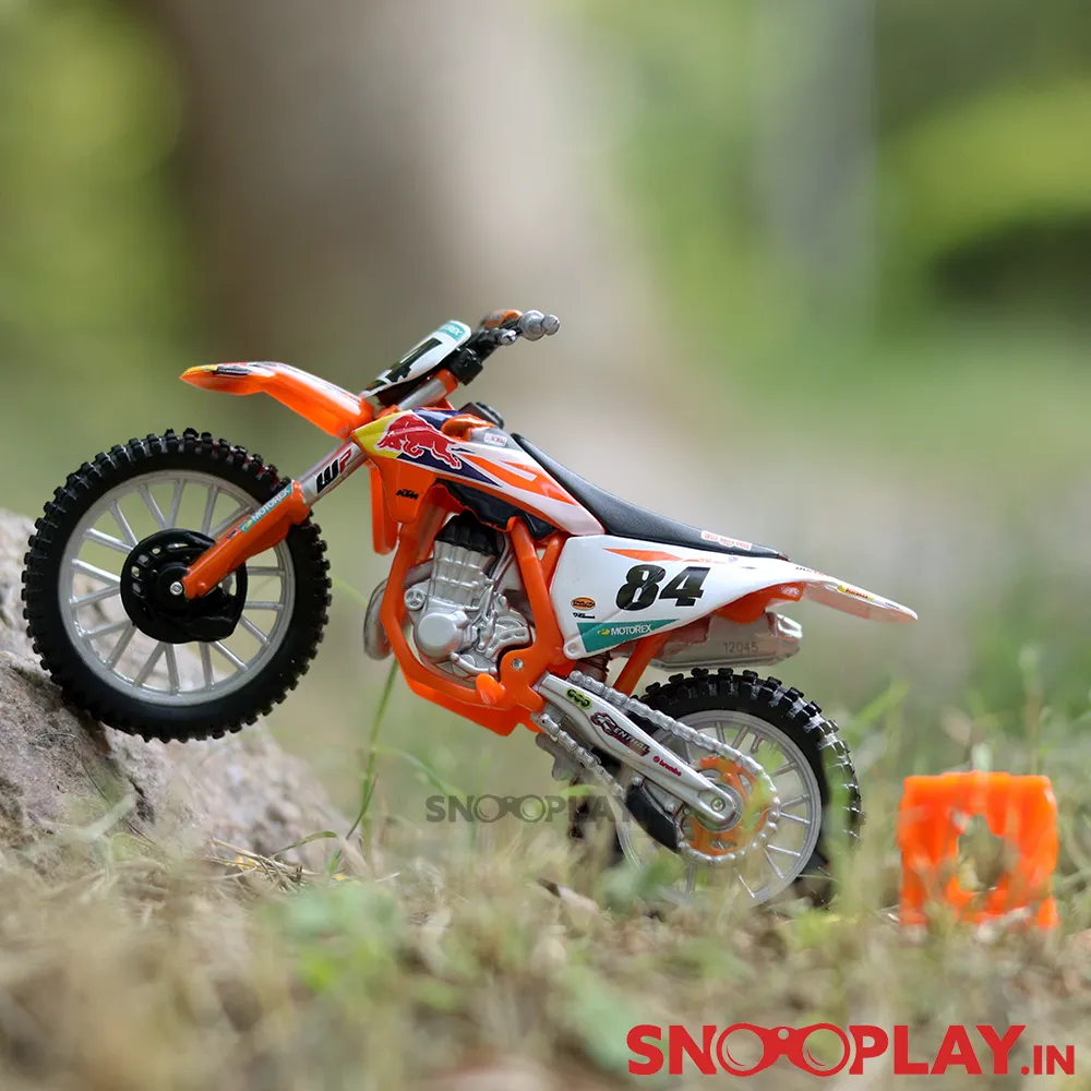 KTM 450 SX-F Factory Edition 2018 Diecast Bike Scale Model (1:18 Scale)