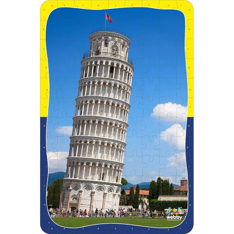 Leaning Tower Of Pisa Wooden Jigsaw Puzzle, 108 Pieces