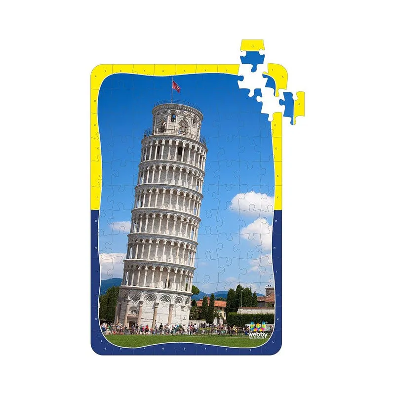 Leaning Tower Of Pisa Wooden Jigsaw Puzzle, 108 Pieces