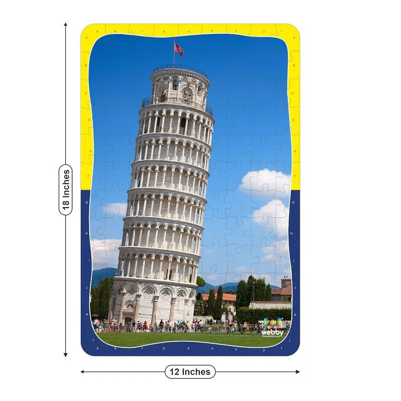 Leaning Tower Of Pisa Wooden Jigsaw Puzzle, 108 Pieces