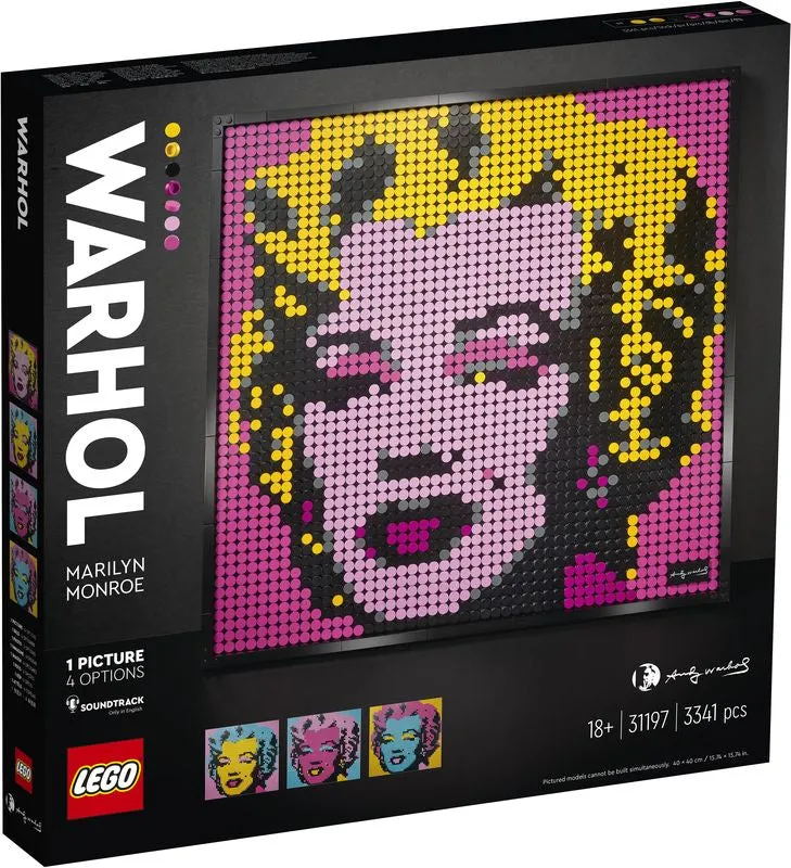 LEGO 31197 LEGO Art Andy Warhol's Marilyn Monroe