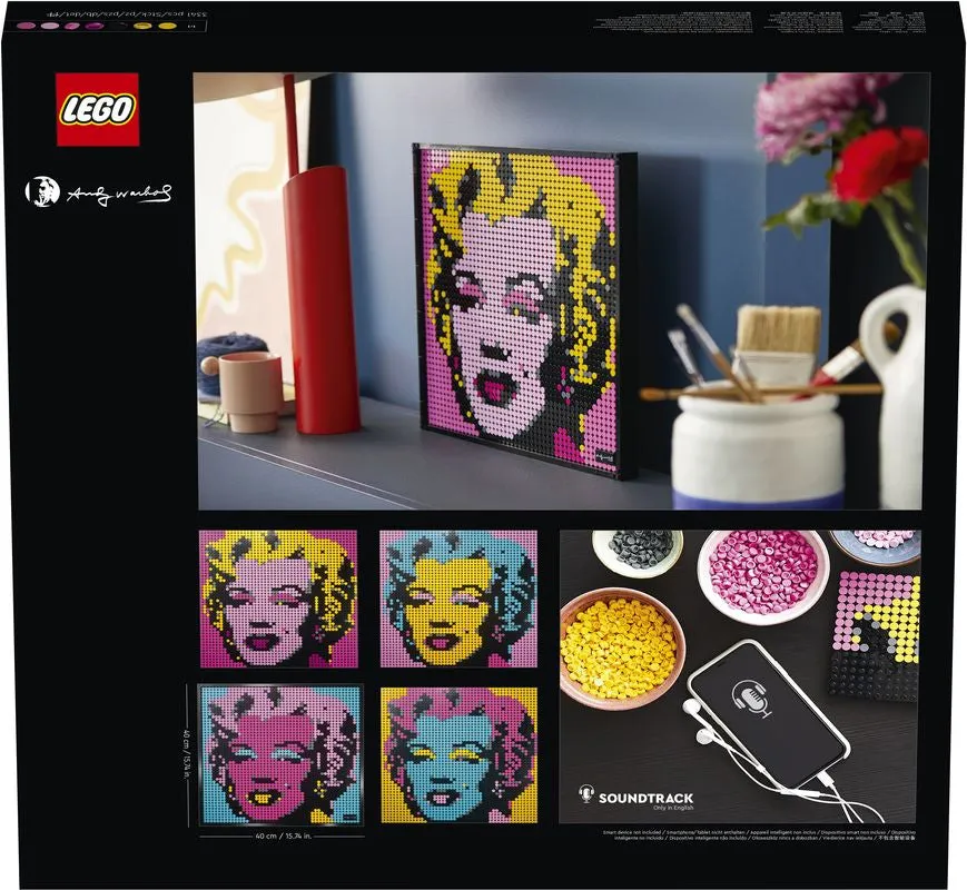 LEGO 31197 LEGO Art Andy Warhol's Marilyn Monroe