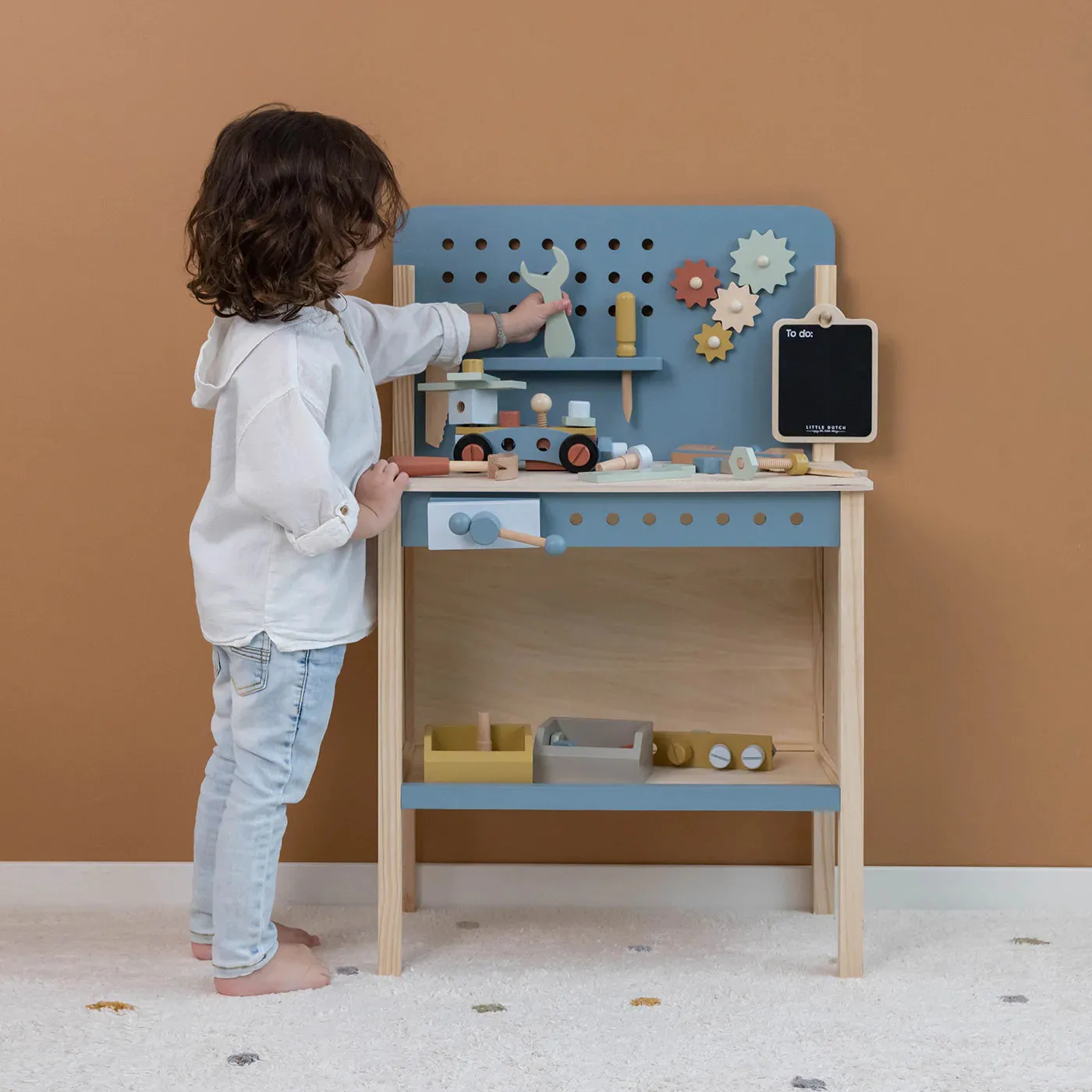 Little Dutch Wooden Tool Workbench