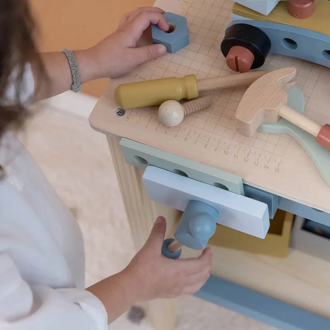 Little Dutch Wooden Tool Workbench