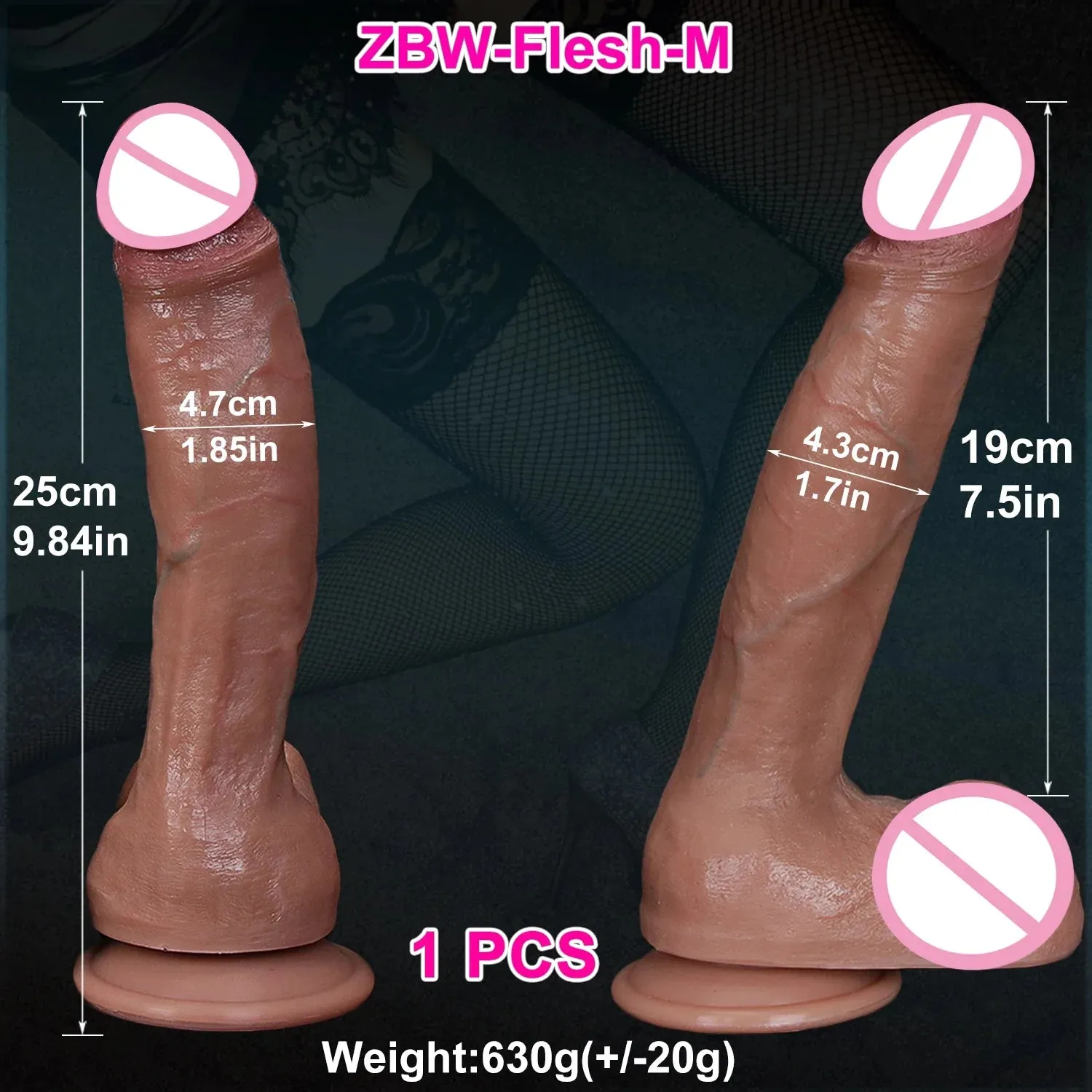 Magic Mike: Luxury Real-Life Silicone Dildo