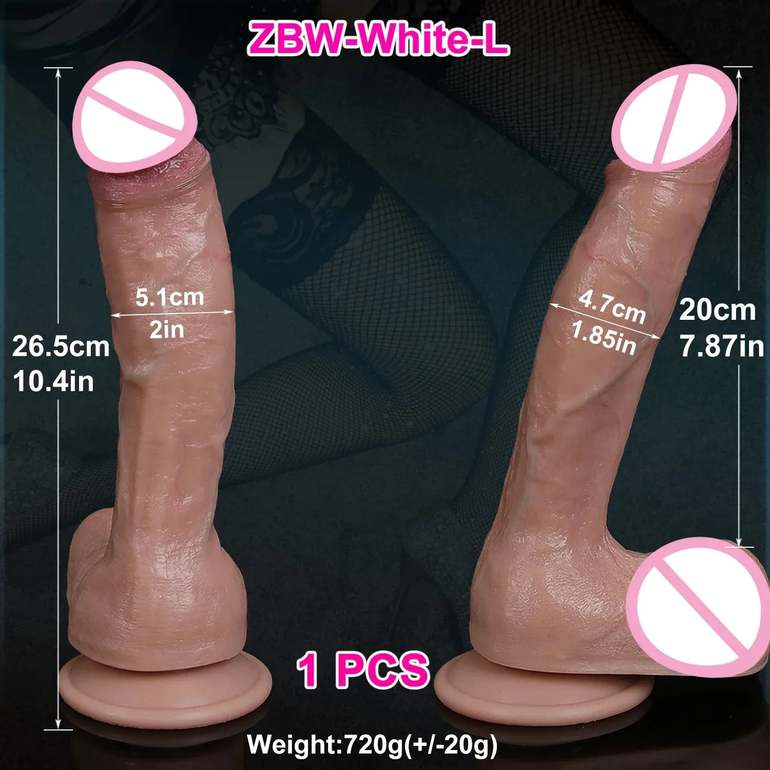 Magic Mike: Luxury Real-Life Silicone Dildo