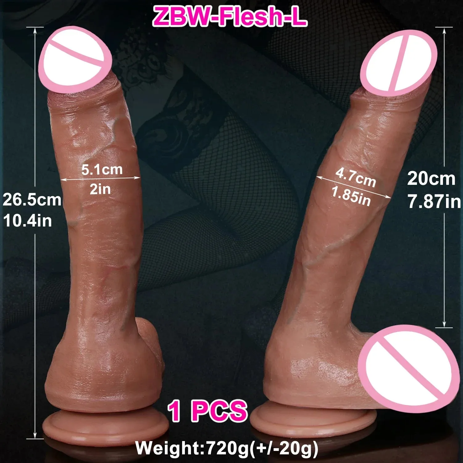 Magic Mike: Luxury Real-Life Silicone Dildo