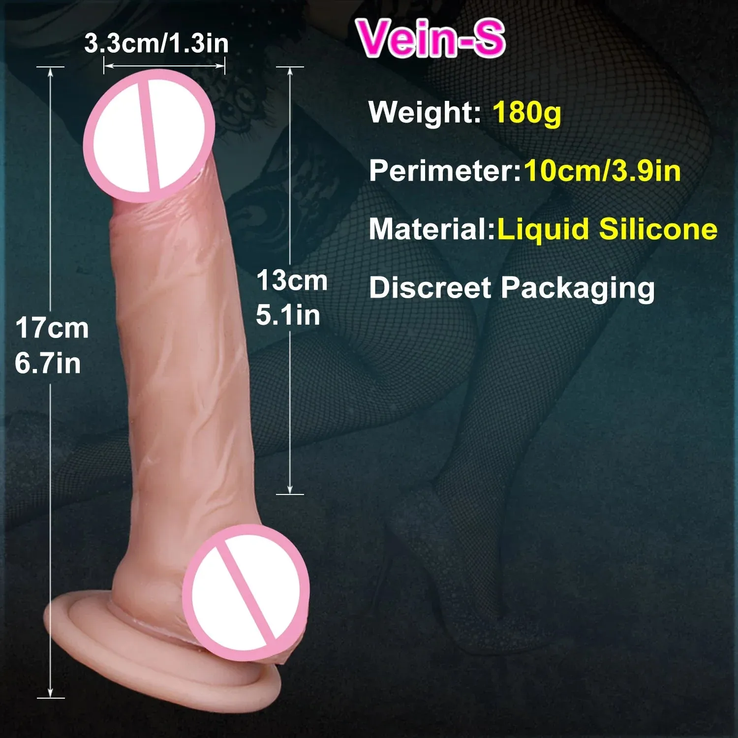 Magic Mike: Luxury Real-Life Silicone Dildo