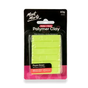 Make n Bake Polymer Clay Signature 60g (2.1oz) - Fluoro Green