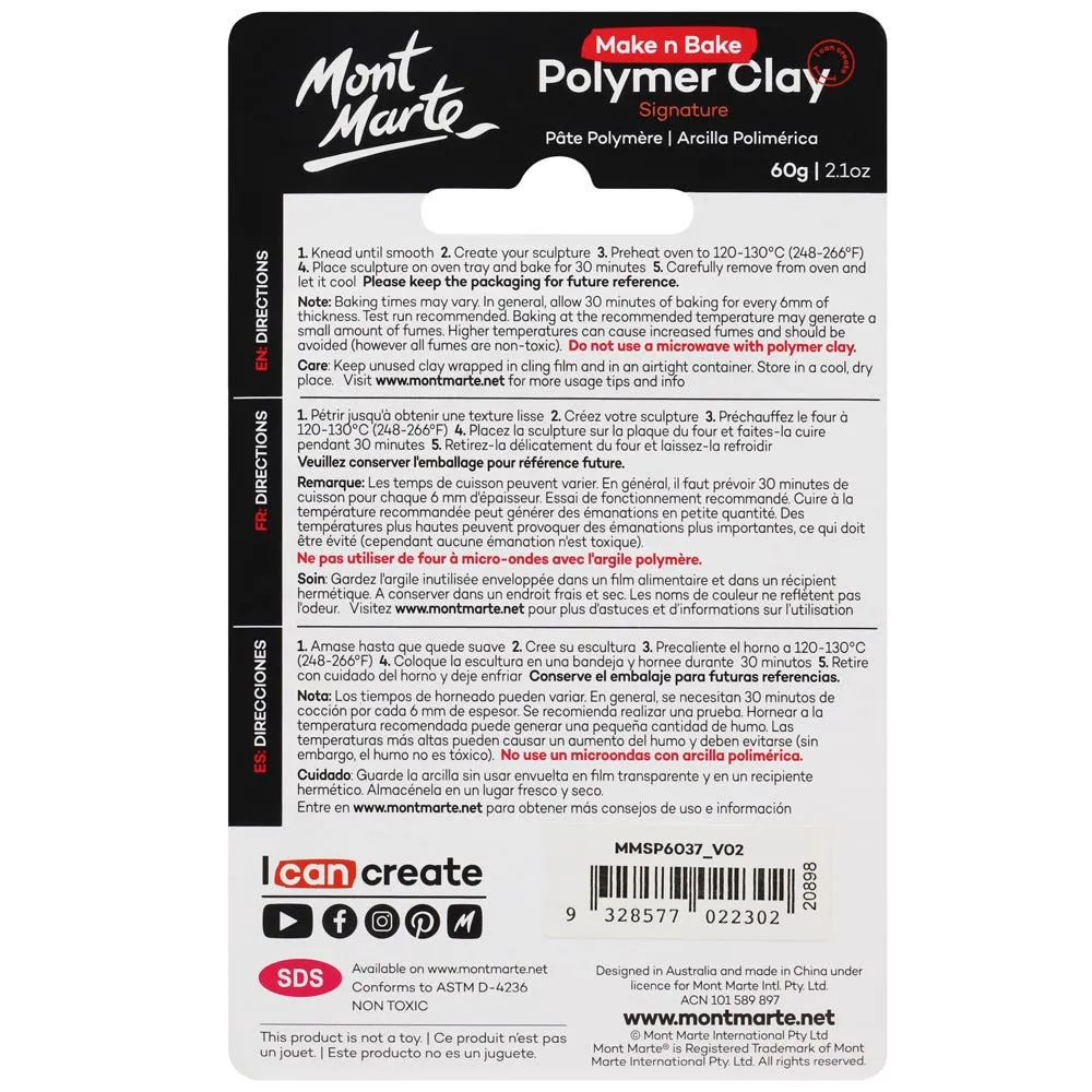 Make n Bake Polymer Clay Signature 60g (2.1oz) - Light Purple