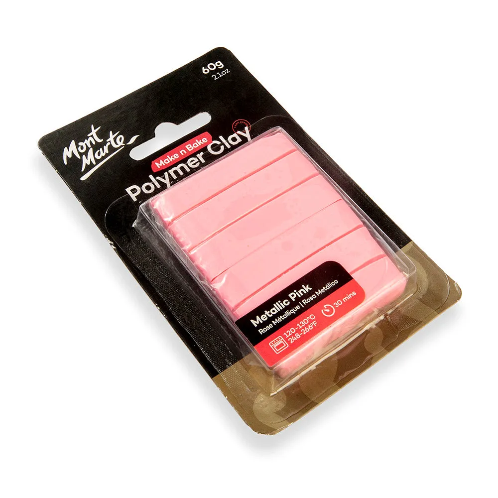 Make n Bake Polymer Clay Signature 60g (2.1oz) - Metallic Pink