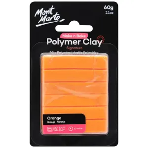 Make n Bake Polymer Clay Signature 60g (2.1oz) - Orange