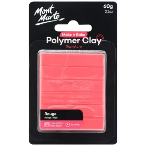 Make n Bake Polymer Clay Signature 60g (2.1oz) - Rouge