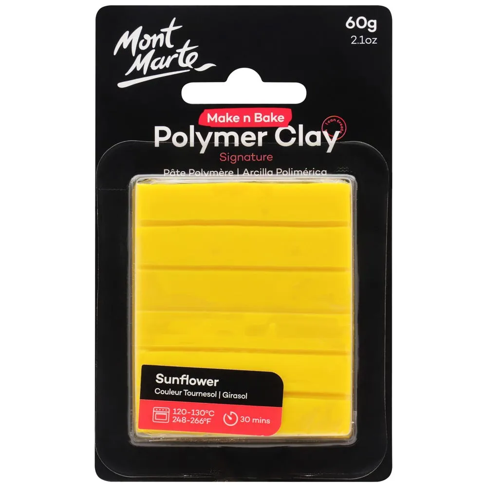 Make n Bake Polymer Clay Signature 60g (2.1oz) - Sunflower