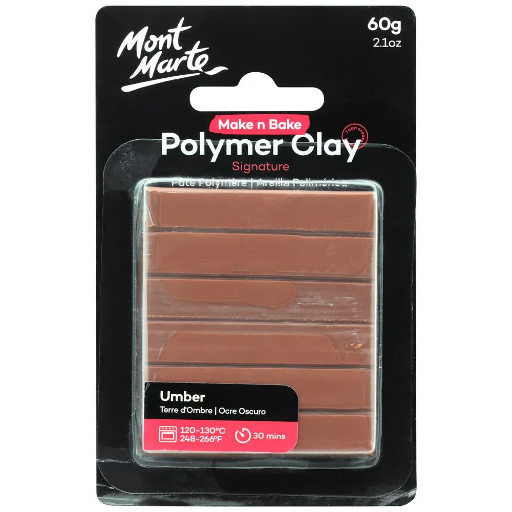 Make n Bake Polymer Clay Signature 60g (2.1oz) - Umber