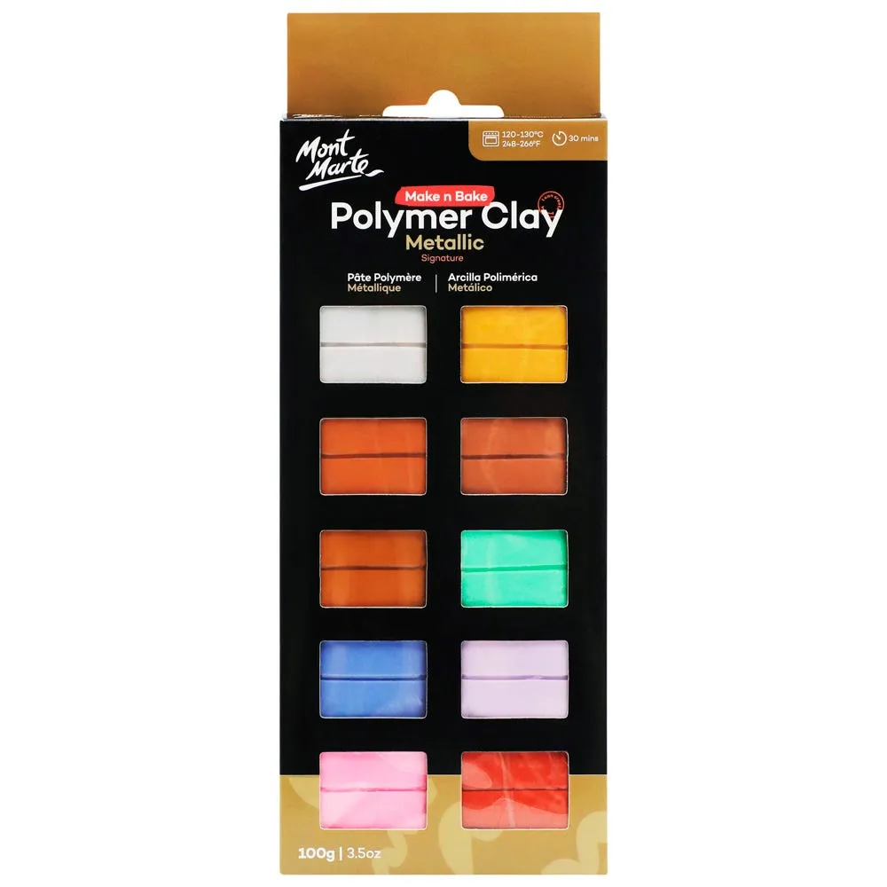 Make n Bake Polymer Clay Signature Metallic 100g (3.5oz)