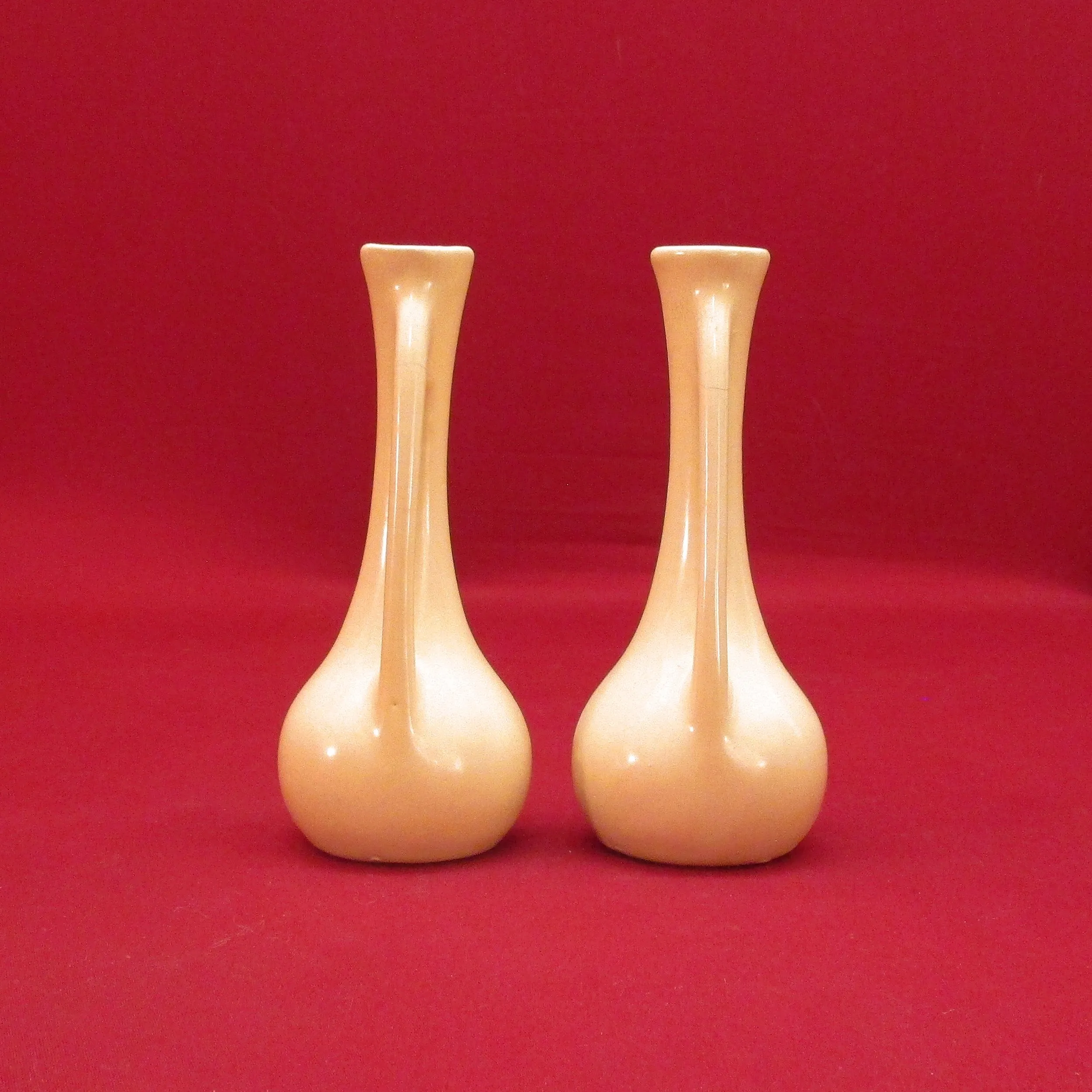 Matching Twin Bud Vases