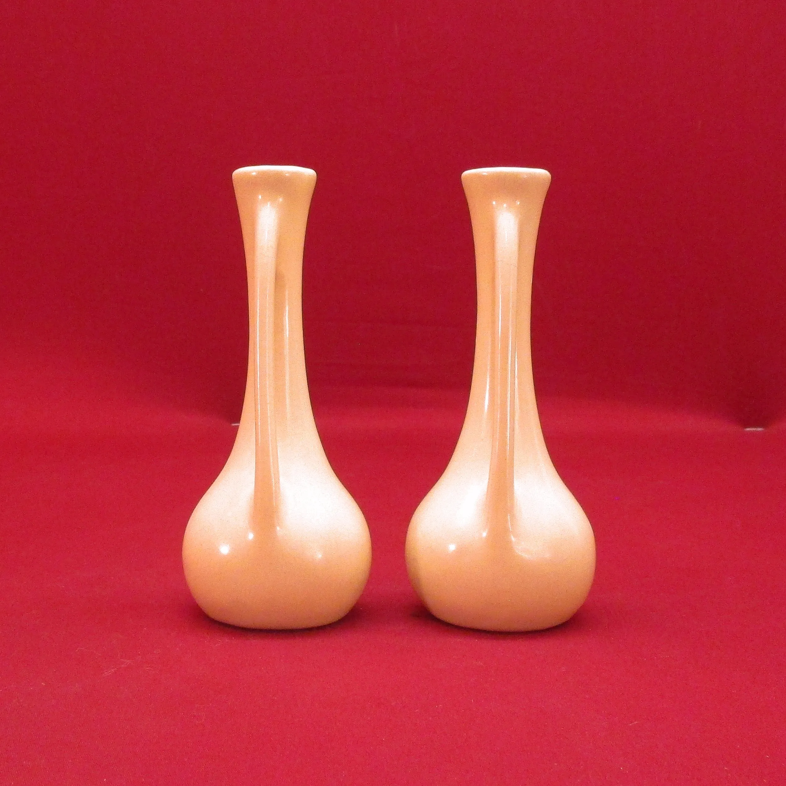 Matching Twin Bud Vases