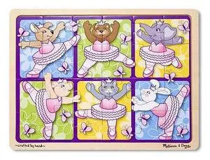 Melissa & Doug Ballerinas & Butterflies Jigsaw Puzzle 24 pc