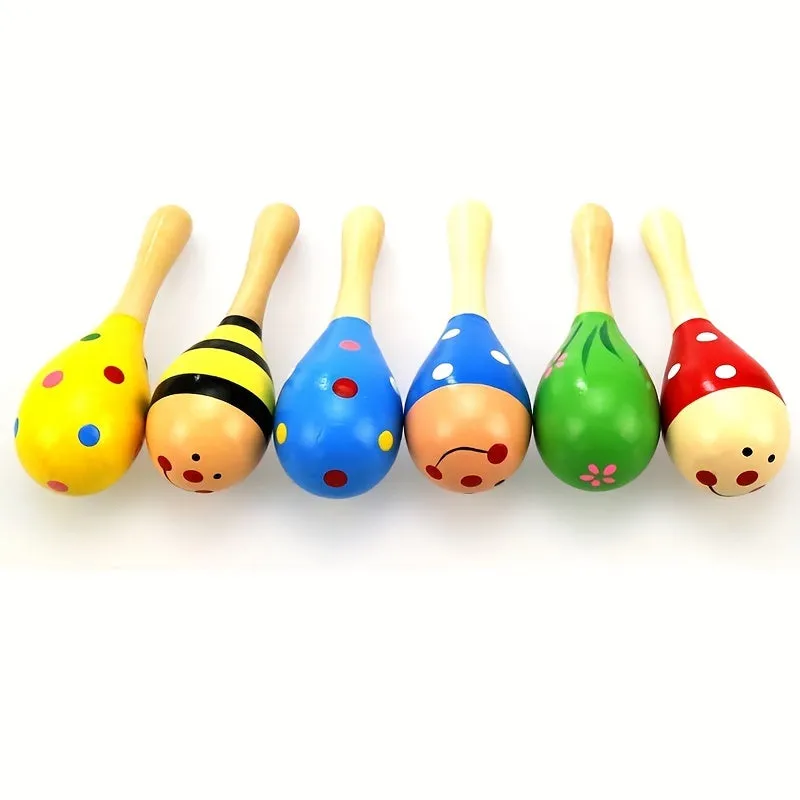 Mini Wooden Sand Hammer Percussion for Music Education