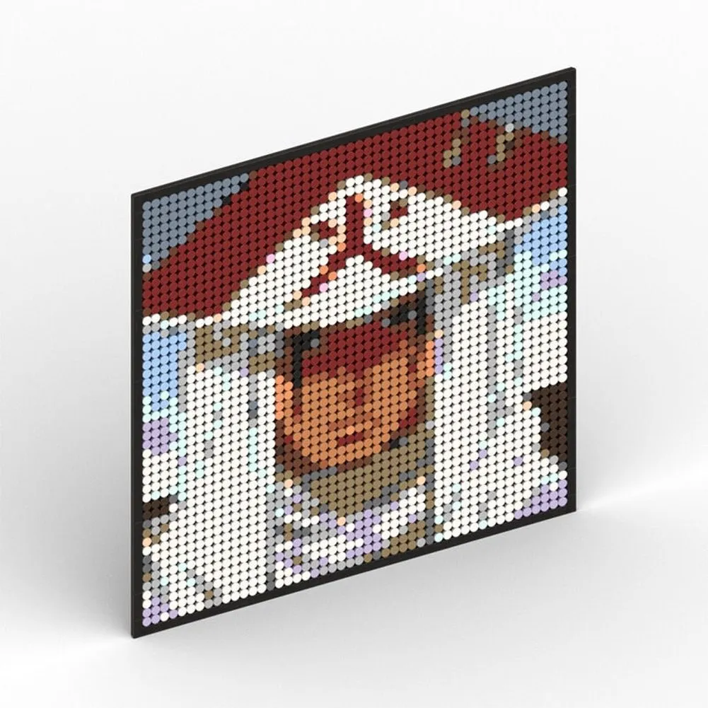 MOC  Compatible  Naruto Sasuke Kakashi Uchiha Itachi Akatsuki Gaara Pein Lee Kurama Pixel Art Building Blocks Brick Decoration Mosaic DIY Toys