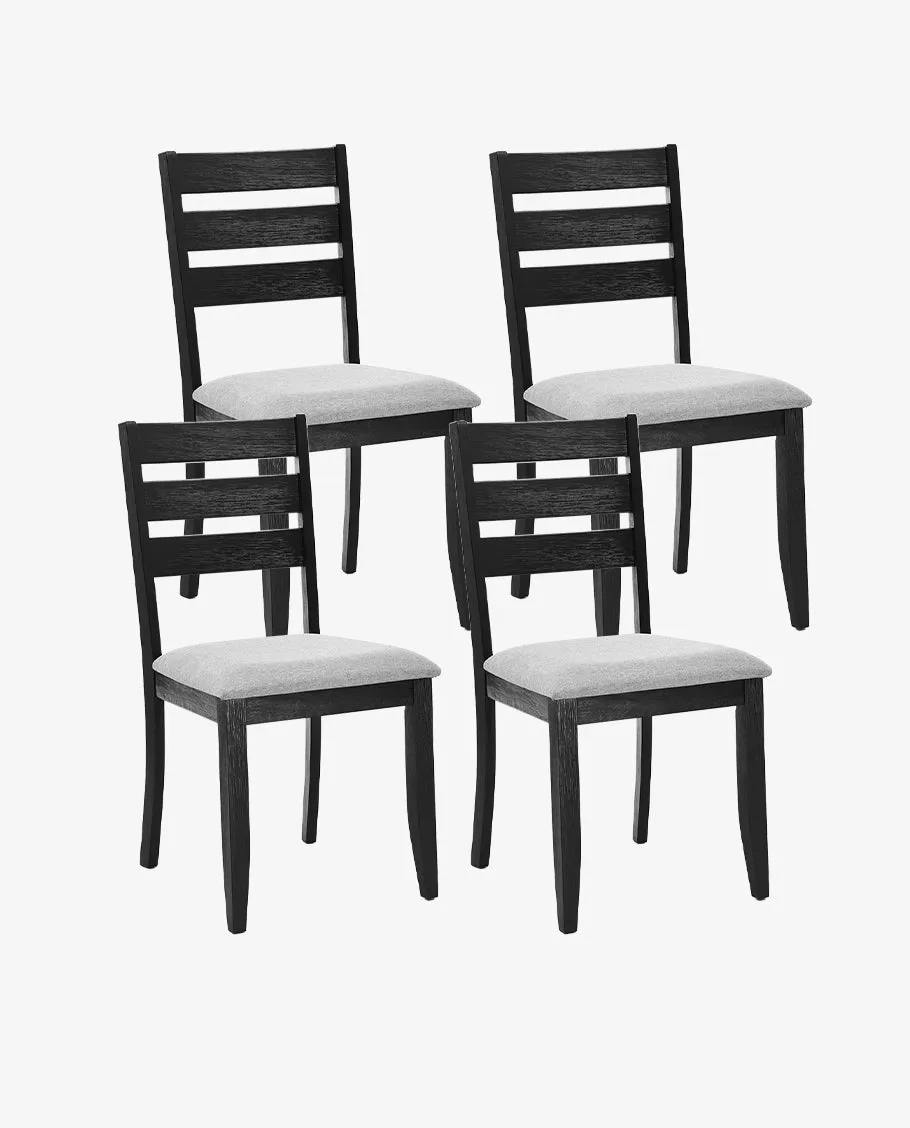 Myrtle Beach Dining Set (4 Ladder Back Chairs ONLY)